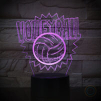 Volleyball Desk Lamp LED Night Light