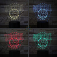 Volleyball Desk Lamp LED Night Light