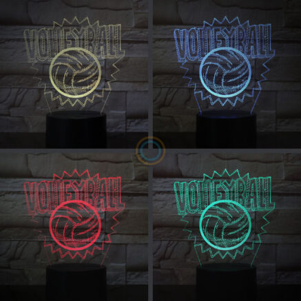 Volleyball Desk Lamp LED Night Light
